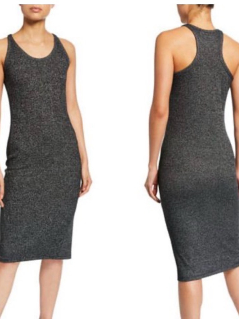 Rag & bone razorback midi dress size large
